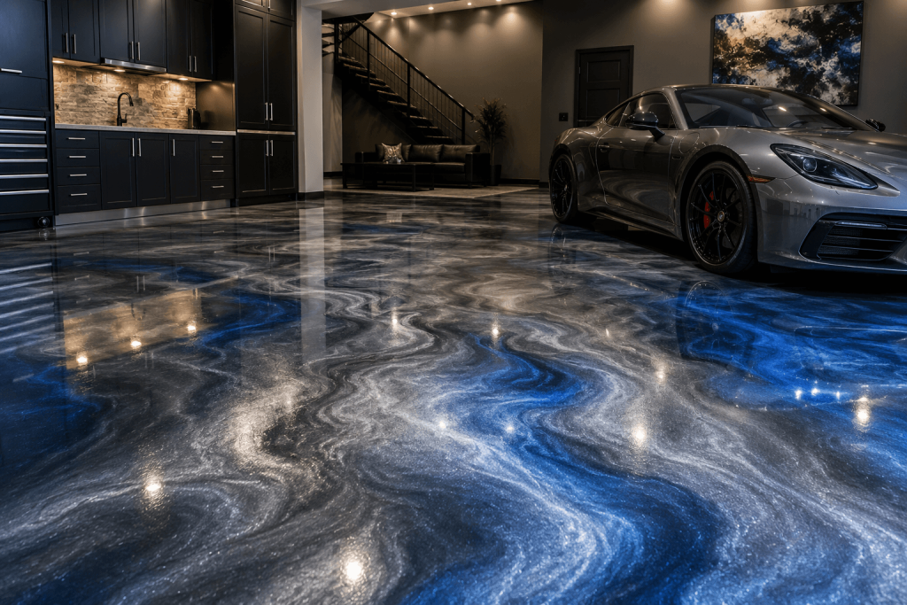 Metallic Epoxy Flooring